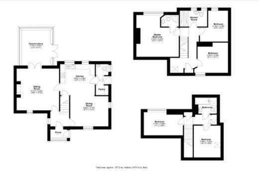 Stylish 5 Bedroom House - Alnwick